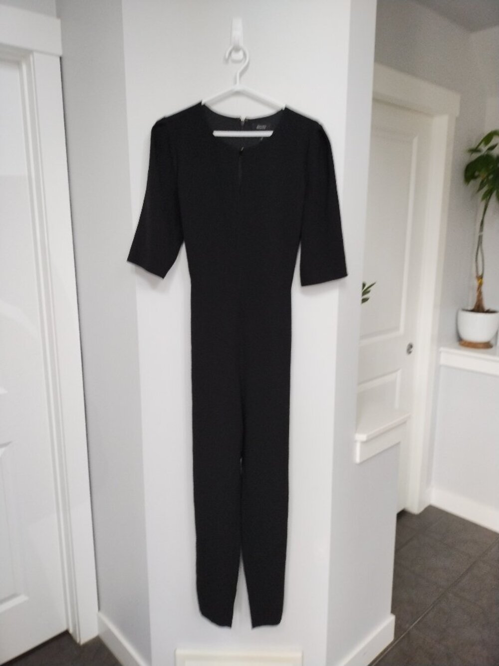 RW&Co 3/4 sleeve ROMPER with pockets